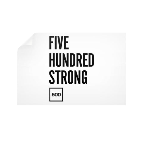 Horizontal Wall Decals  500 Startups Idea