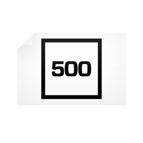 Horizontal Wall Decals  500 Startups Idea