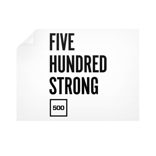 Horizontal Wall Decals  500 Startups Idea