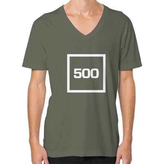 V-Neck (on man) Lieutenant 500 Startups Idea