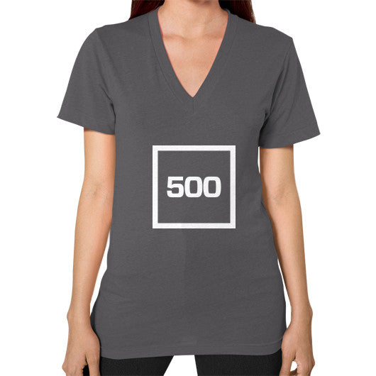 V-Neck (on woman) Asphalt 500 Startups Idea