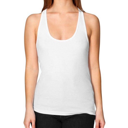 Women's Racerback Tank White 500 Startups Idea