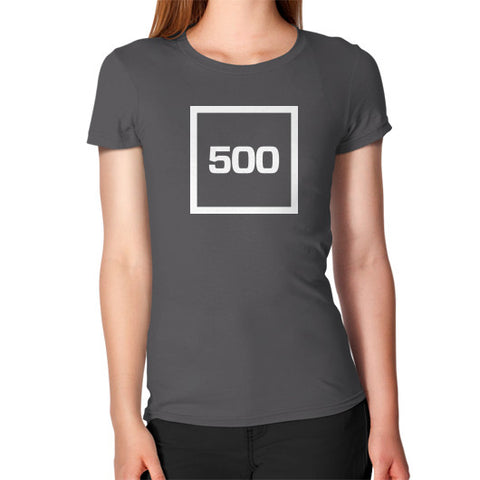 Women's T-Shirt Asphalt 500 Startups Idea