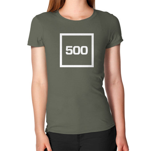 Women's T-Shirt Lieutenant 500 Startups Idea