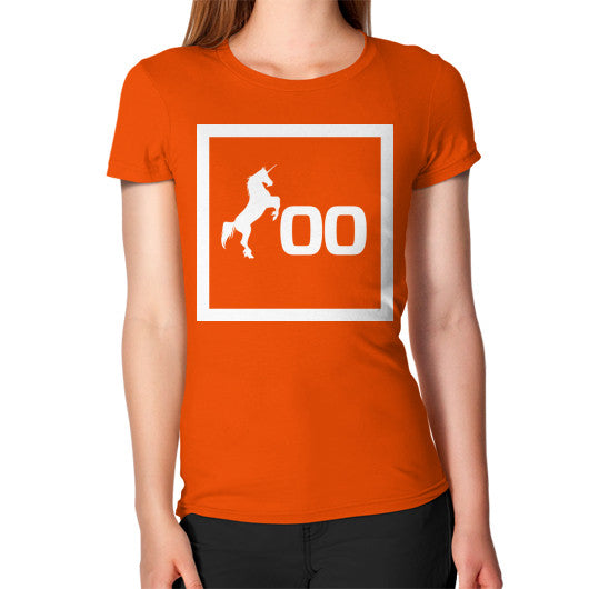 Women's T-Shirt Orange 500 Startups Idea