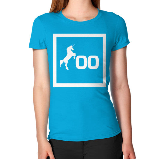 Women's T-Shirt Teal 500 Startups Idea
