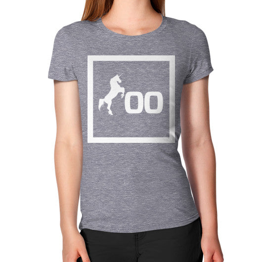 Women's T-Shirt Tri-Blend Grey 500 Startups Idea